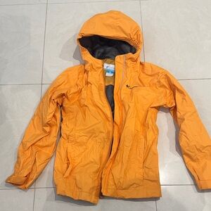 Columbia Vibrant Orange Hooded Jacket